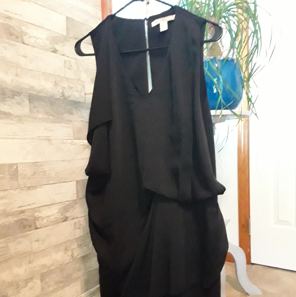 Black cocktail dress